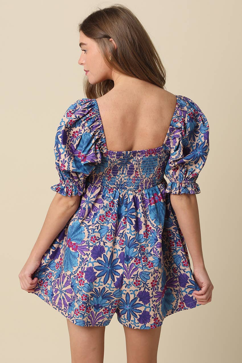 Violet Garden Romper