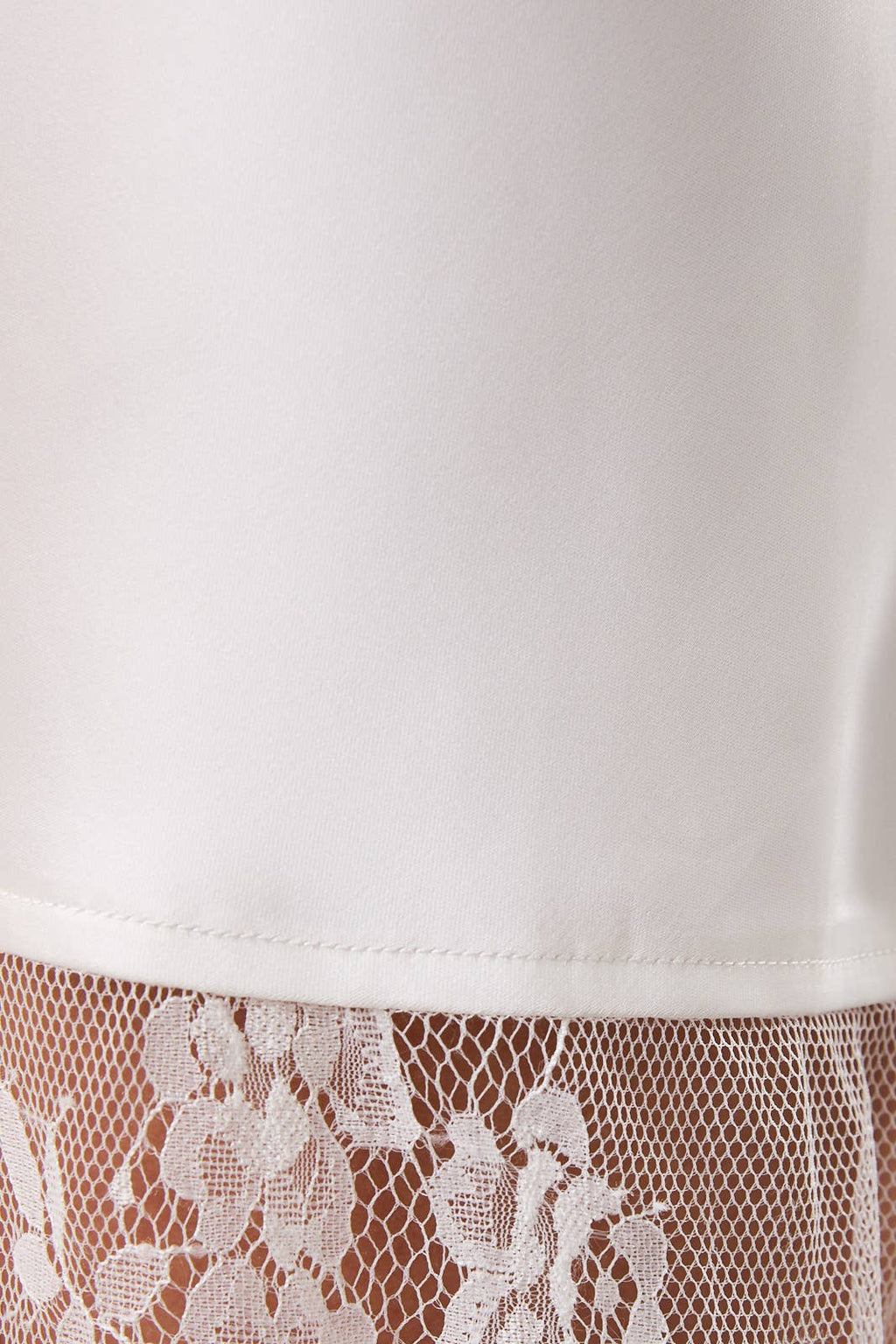 Nelia Lace Satin Maxi Dress