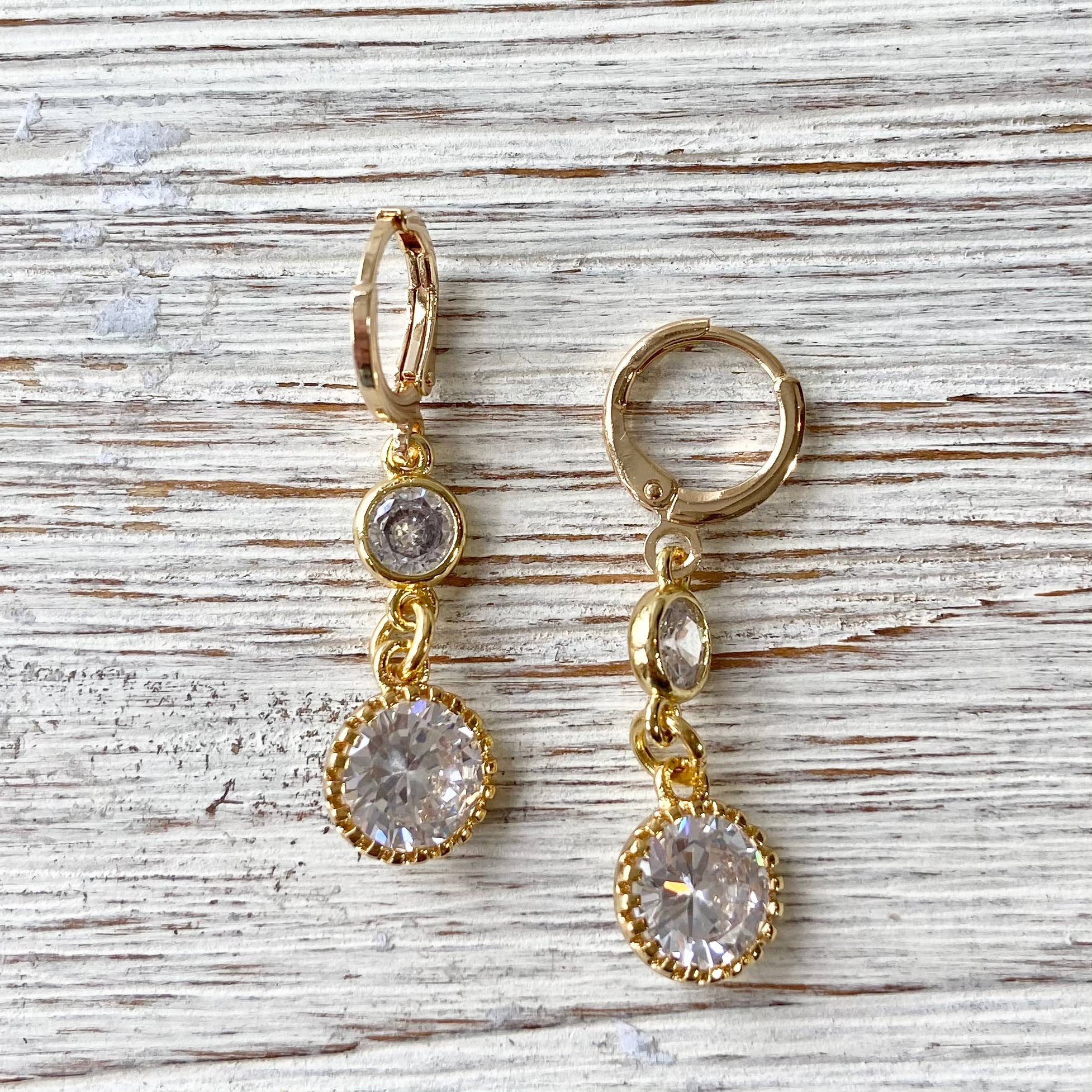 The Lilian Crystal Earrings