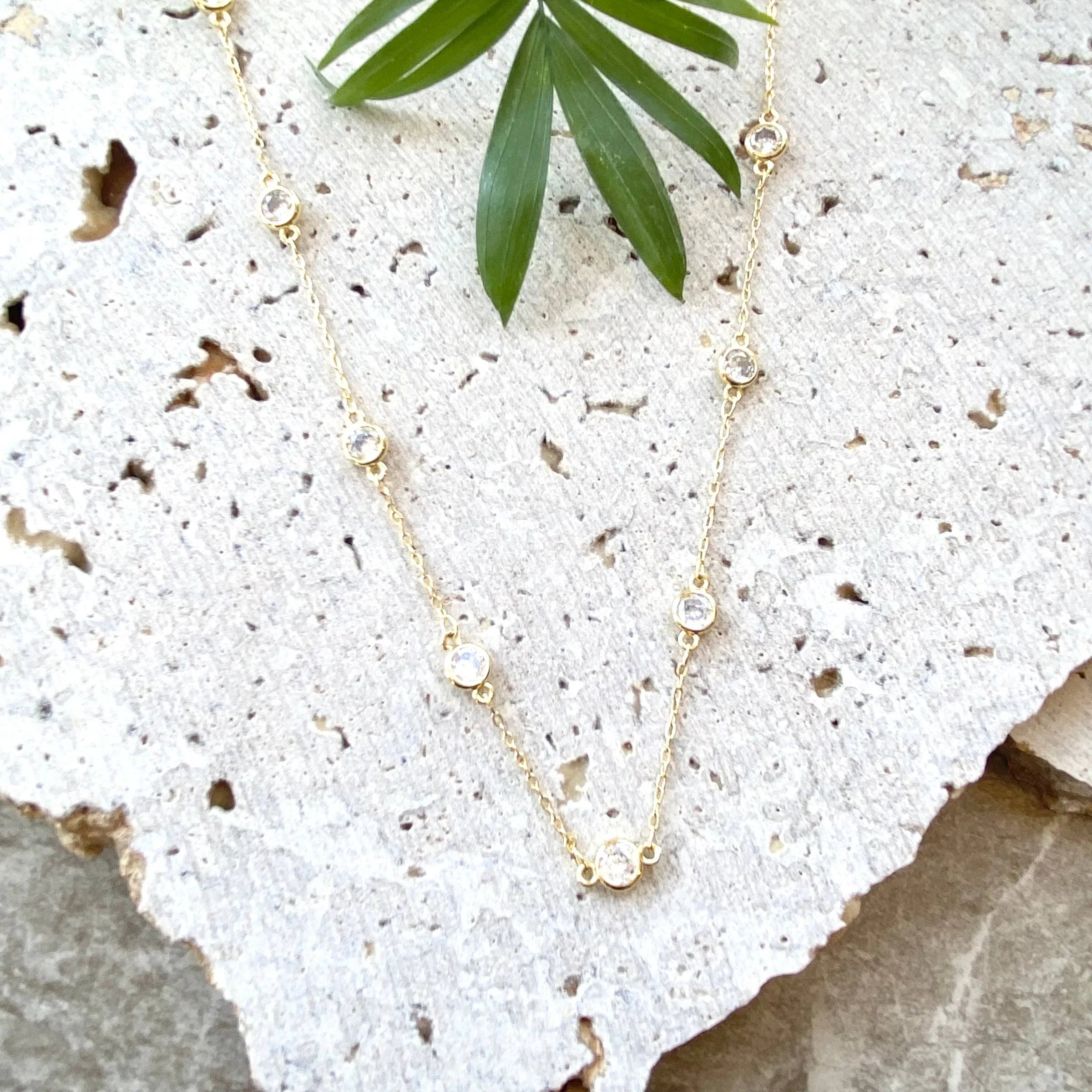 The Lilian Crystal Necklace