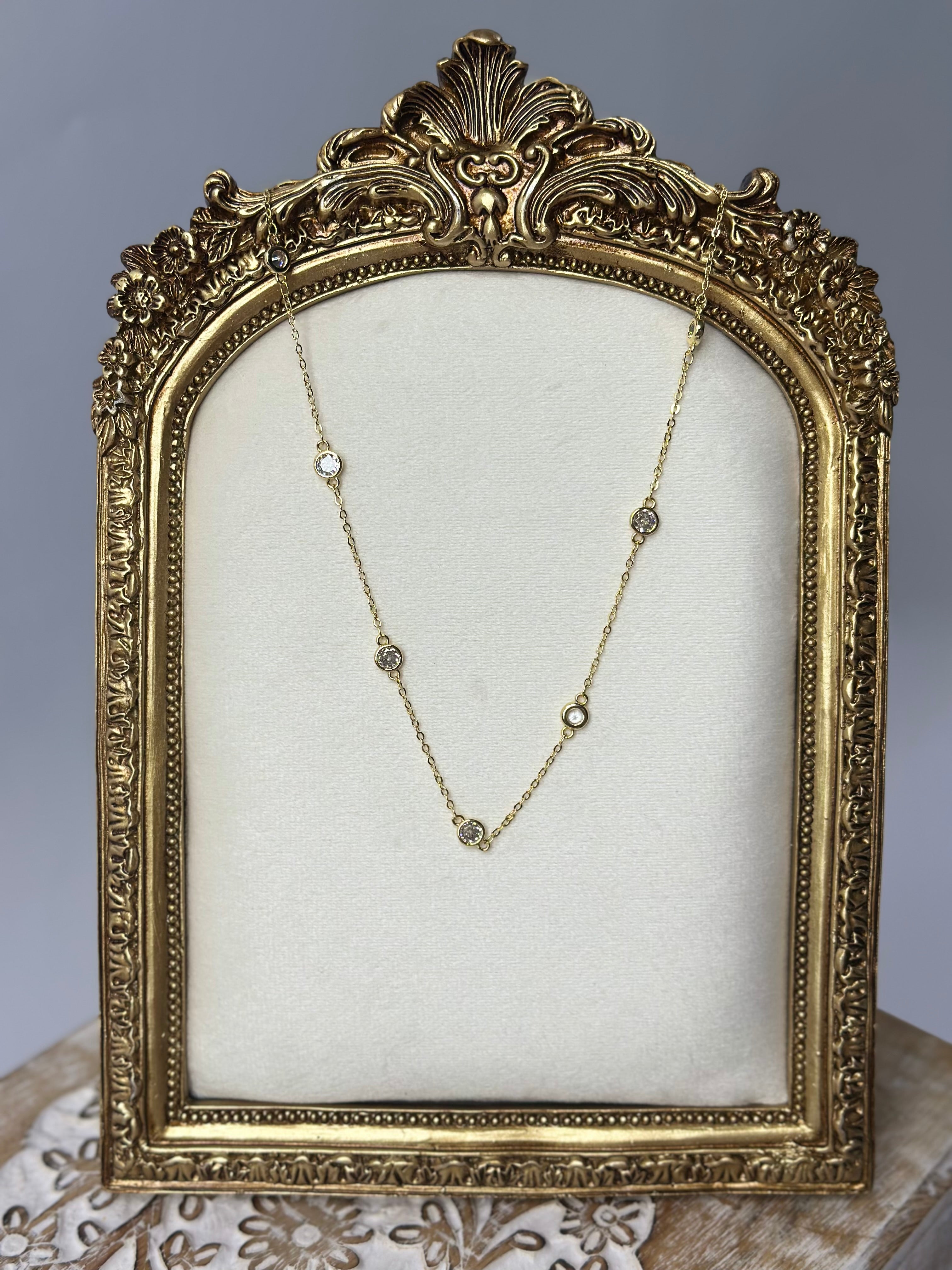 The Lilian Crystal Necklace