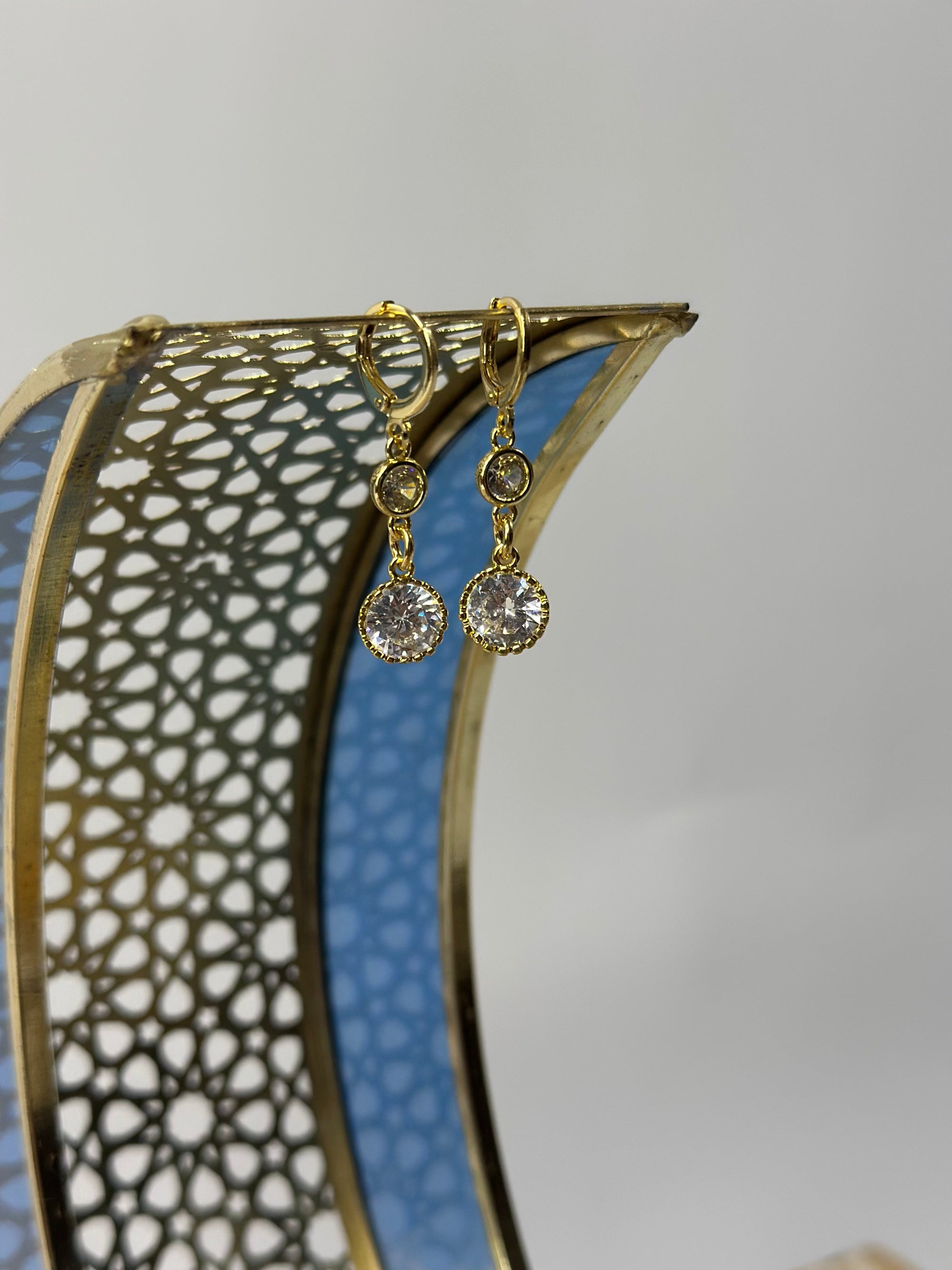 The Lilian Crystal Earrings