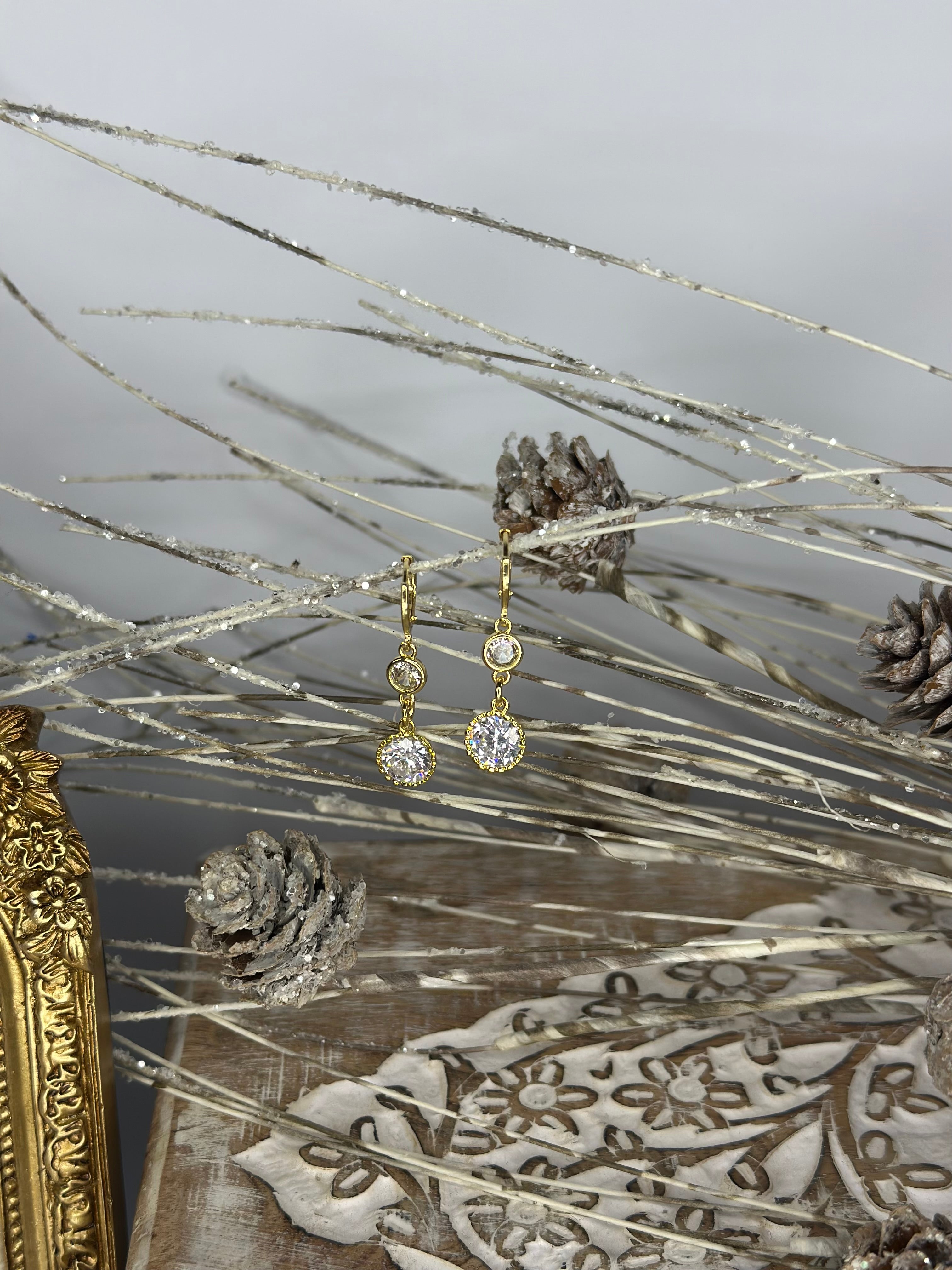 The Lilian Crystal Earrings