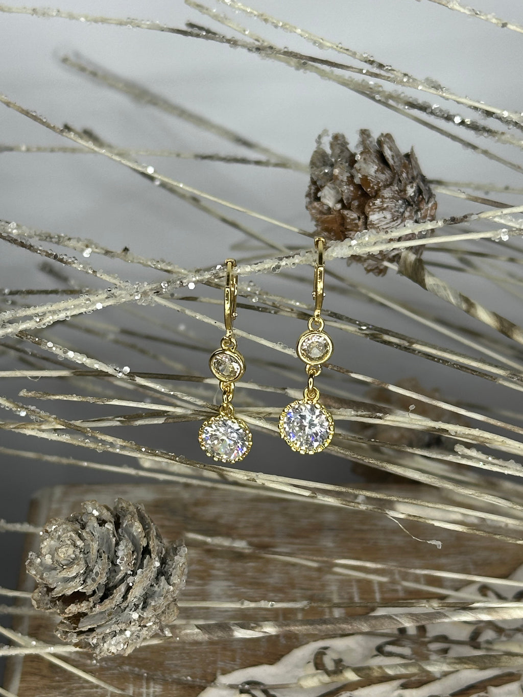 The Lilian Crystal Earrings