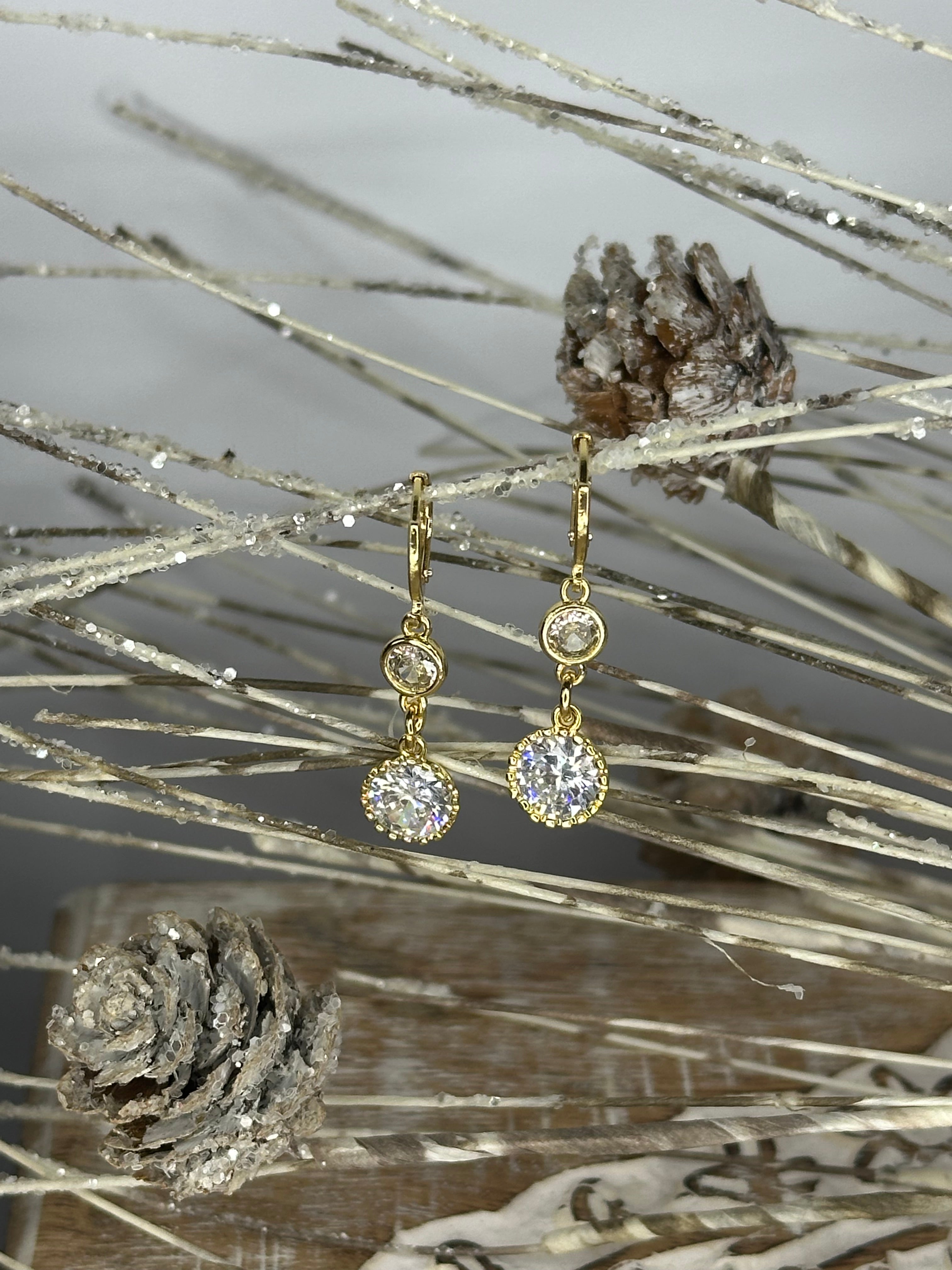 The Lilian Crystal Earrings