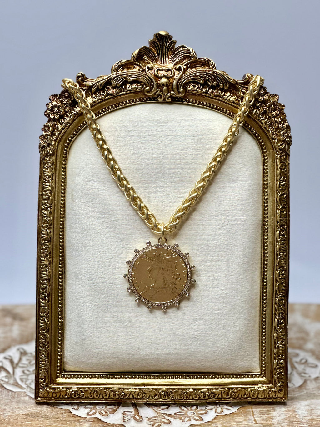 The Ophelia Coin Necklace