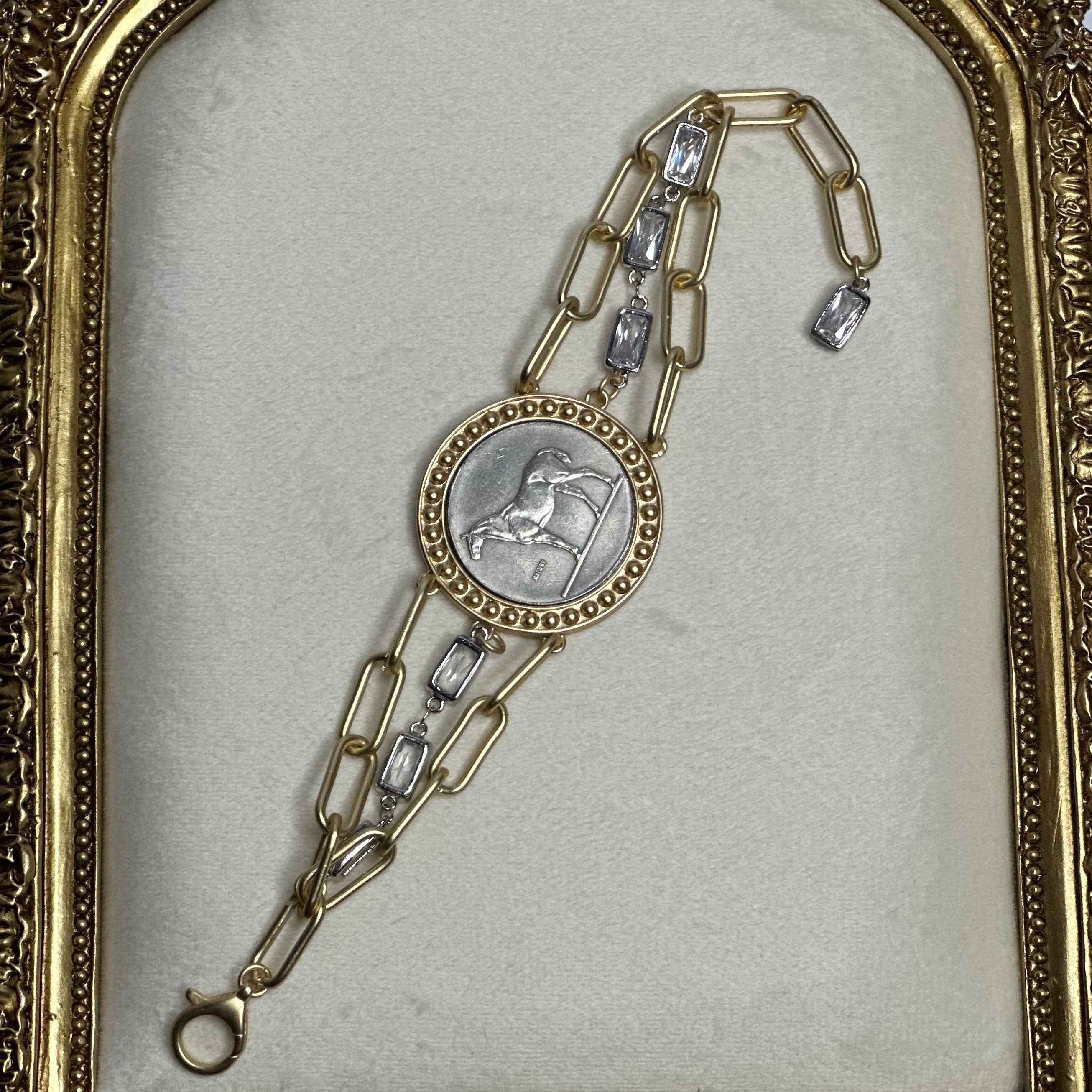 The Victoria Horse Coin Bracelet