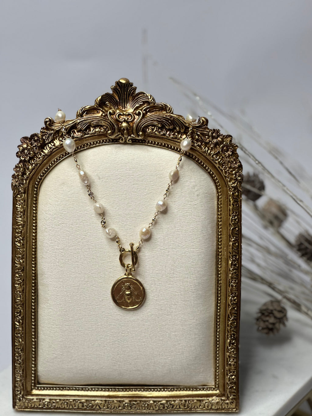 The Amber Bee Necklace