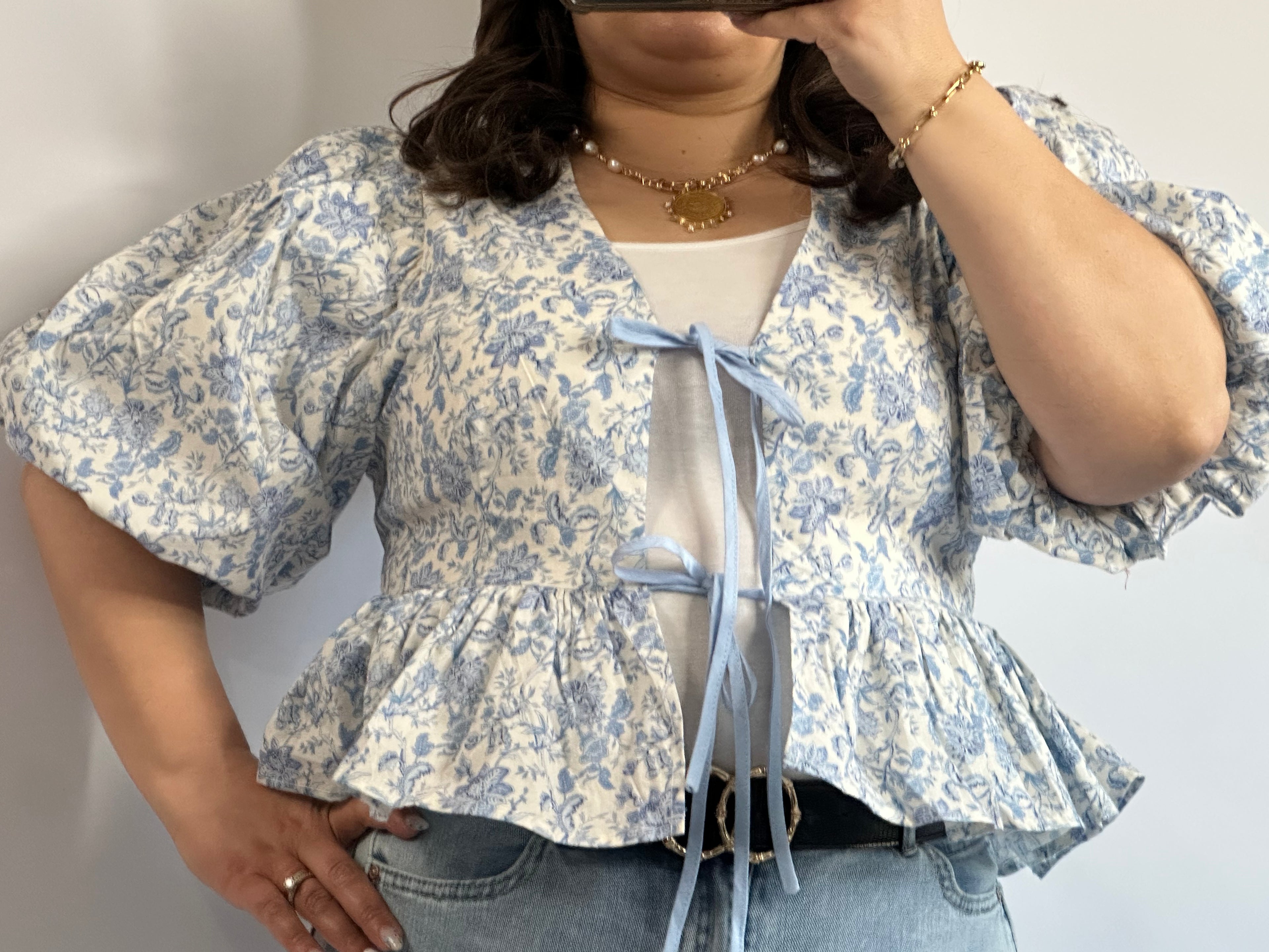 Blossom Tie-Front Top