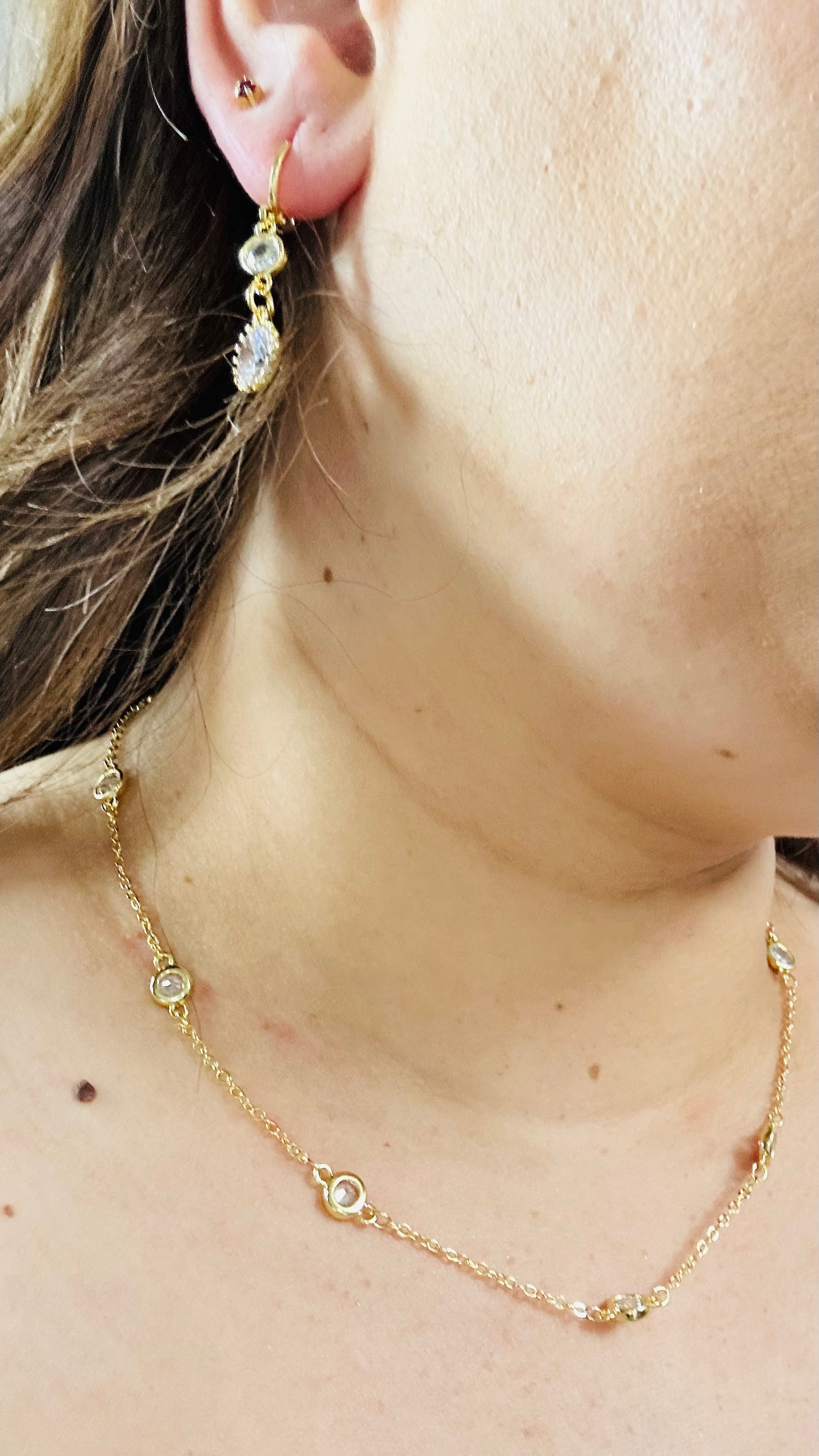 The Lilian Crystal Necklace