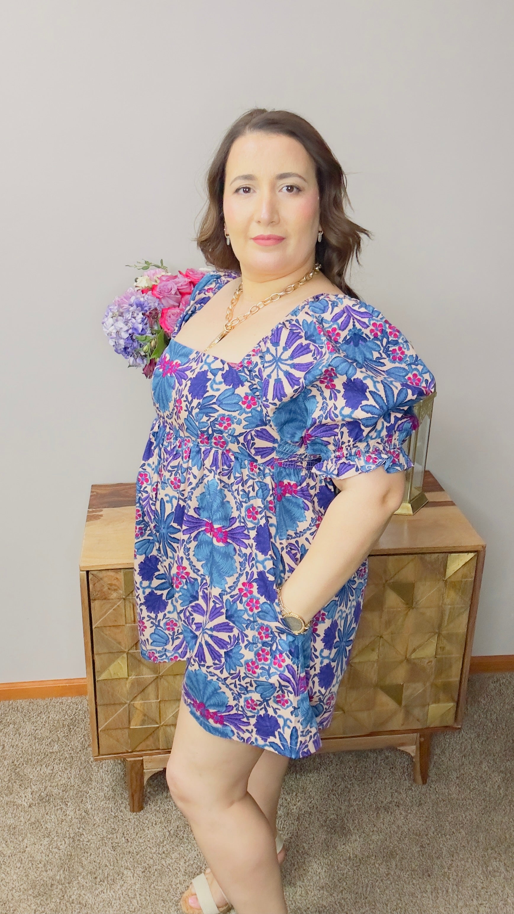 Violet Garden Romper