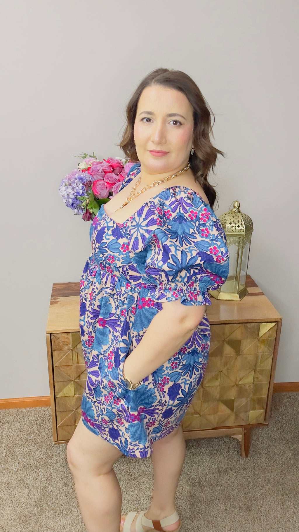 Violet Garden Romper