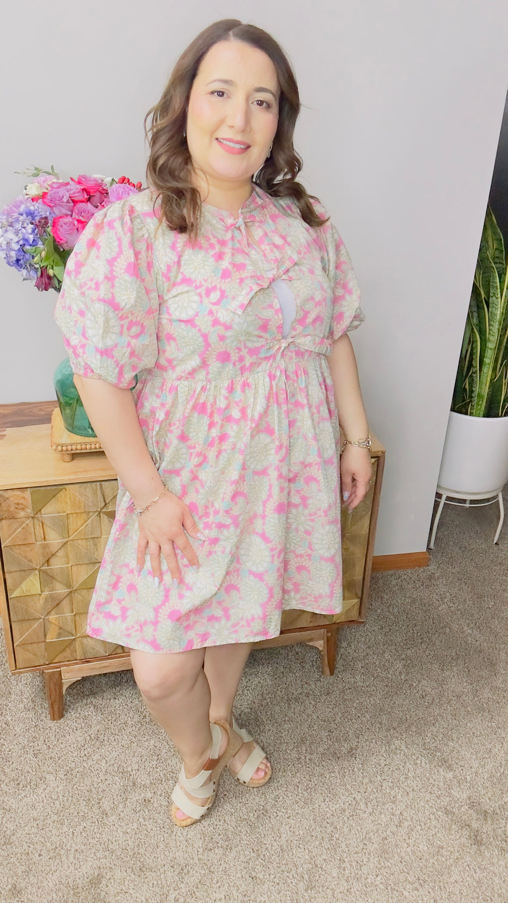 Lynda Floral Mini Dress