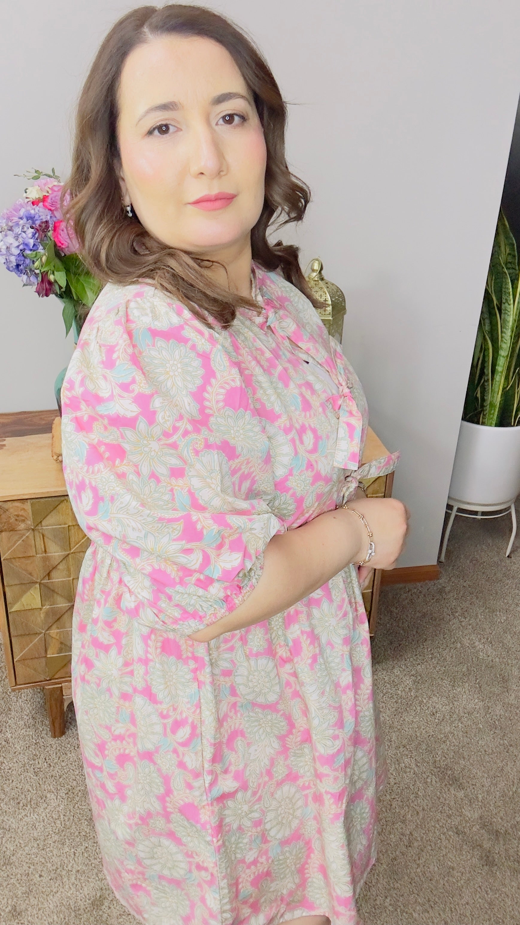 Lynda Floral Mini Dress