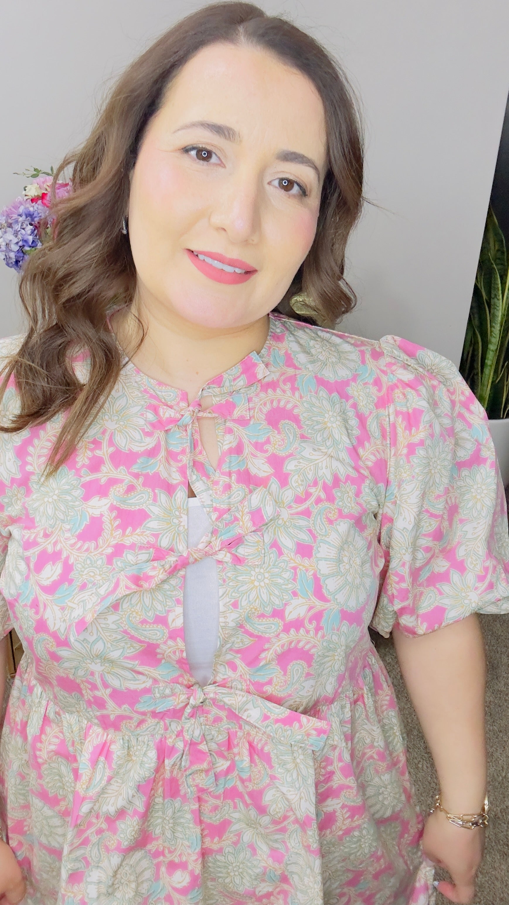 Lynda Floral Mini Dress