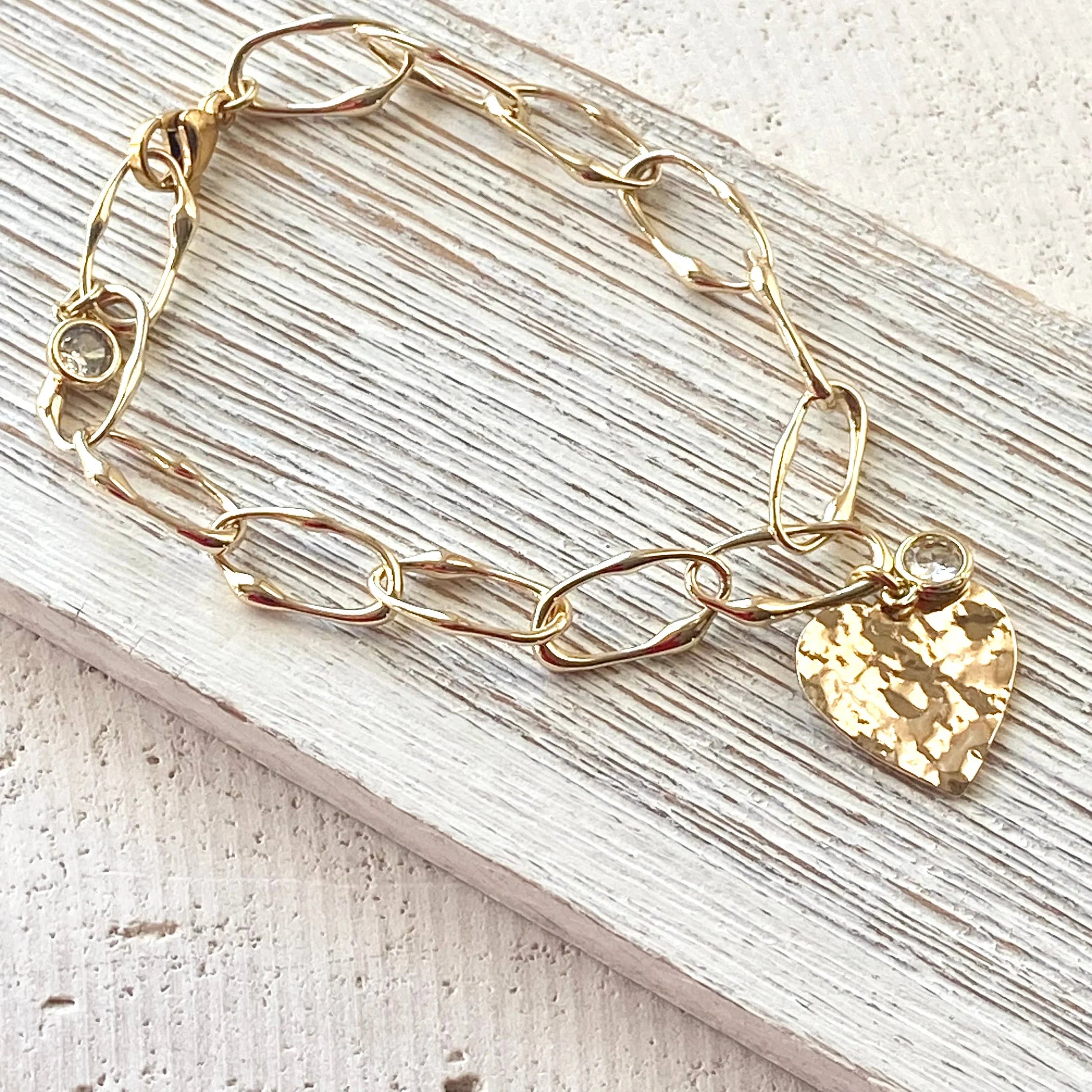 The Adeline Heart Bracelet