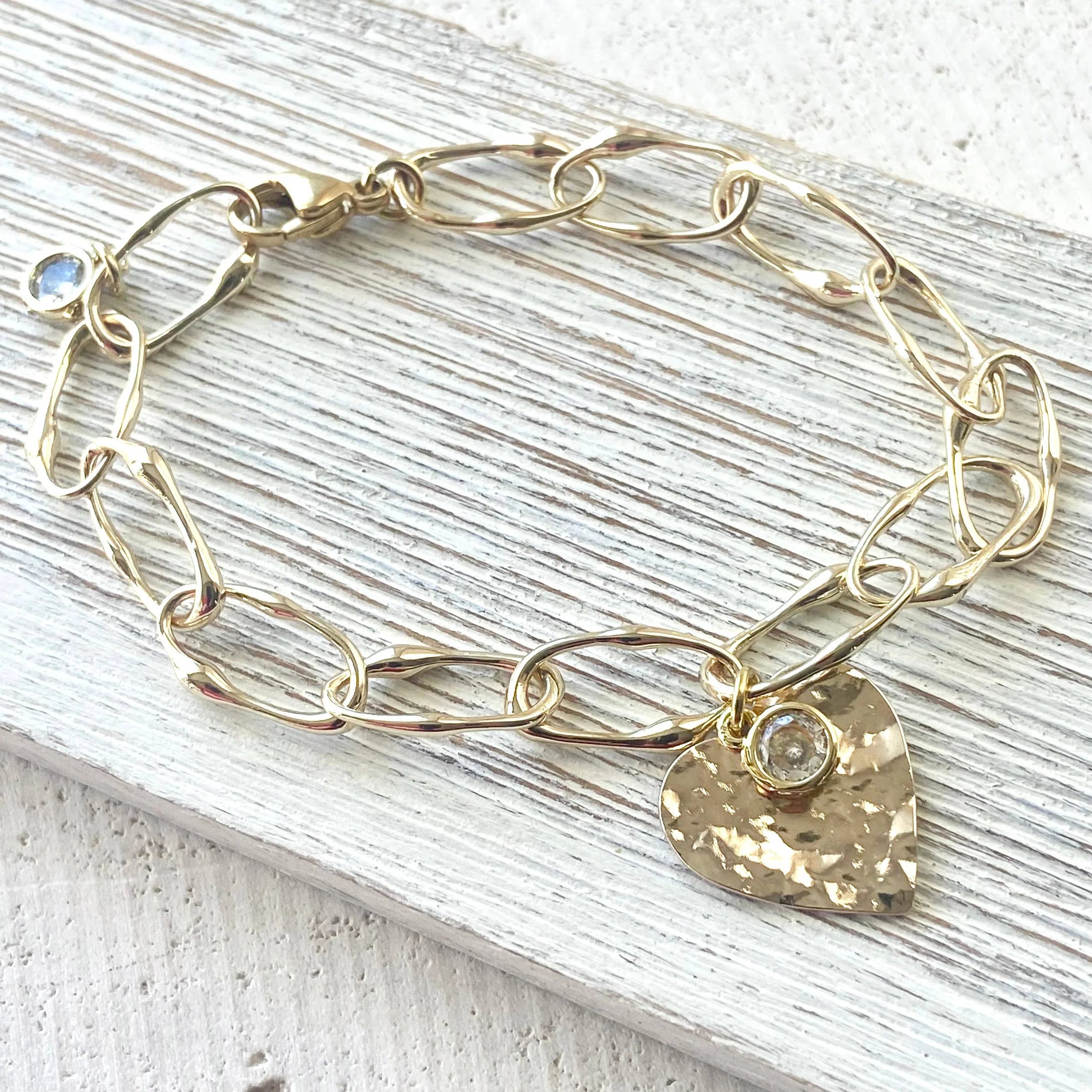 The Adeline Heart Bracelet